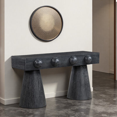 Orren Ellis Chinese Style Solid Wood Console Table