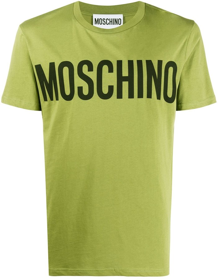 Lime green moschino shirt Clearance