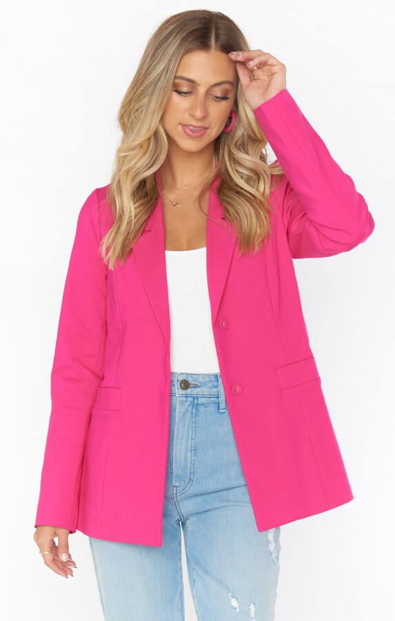 blazer hot pink
