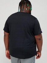 Thumbnail for your product : Nike Run Dri-FIT Miler T-Shirt (Plus Size) - Black