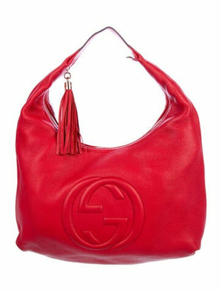 red gucci hobo bag