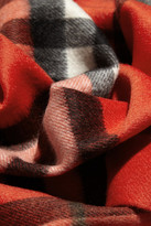Thumbnail for your product : Checked cashmere scarf
