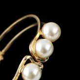 Thumbnail for your product : Gold Bead Hollow Bracelet