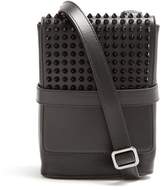 Thumbnail for your product : Christian Louboutin Benech Small Spike Embellished Cross Body Bag - Mens - Black