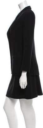 Calvin Klein Collection Wool Skirt Suit