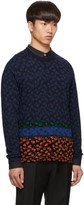 Thumbnail for your product : Paul Smith Multicolor Knit Floral Sweater