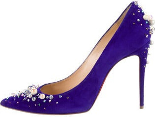 Louis Vuitton Purple Heels for Women for sale