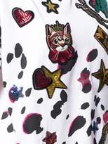 Thumbnail for your product : Escada Sport embellished multi-patch T-shirt
