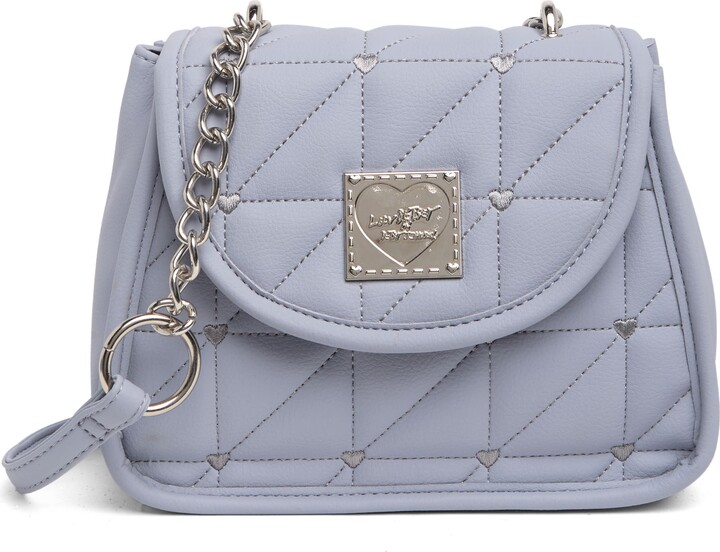 Betsey Johnson Quilted Flap Crossbody Bag ShopStyle