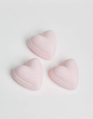 Beauty Extras Mad About You - Love Heart Bath Fizzers