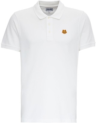kenzo white polo