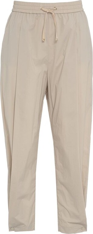 Herno Lightweight Drawstring Cropped Trousers