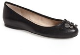 Thumbnail for your product : BCBGeneration 'Beckie' Leather Ballet Flat (Women)