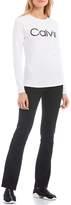 Thumbnail for your product : Calvin Klein Performance Compression Waistband Straight Leg Pants