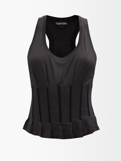 Silk Corset Top | Shop the world's largest collection of fashion 