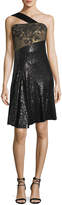 Thumbnail for your product : Rubin Singer One-Shoulder Sequined Cocktail Dress