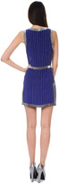 Thumbnail for your product : Kay Unger New York Silver Shine Cocktail Dress in Iris