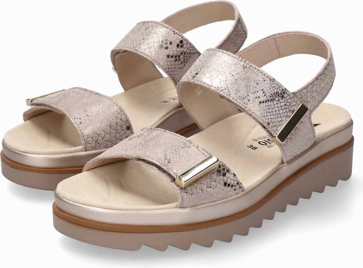 Women's Dominica Sporty Platform Sandal In Light Taupe
