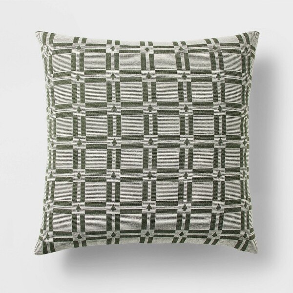 Threshold designed w/Studio McGee Oversized Woven Tree Square Throw Pillow Threshold™ designed