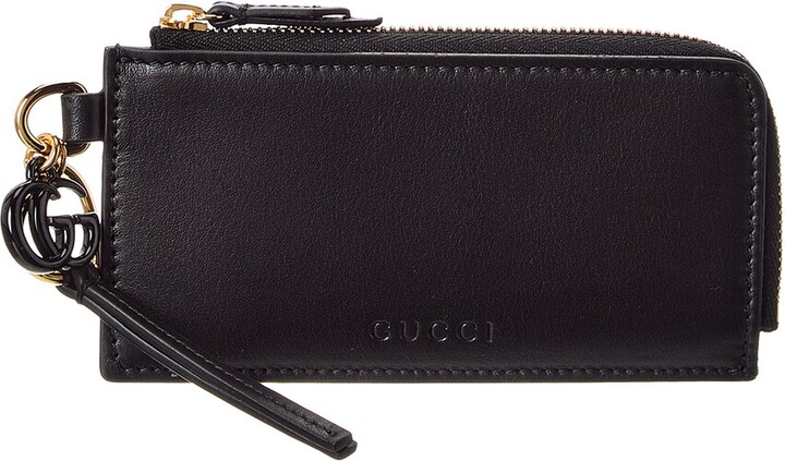 Gucci Double G Leather Card Case