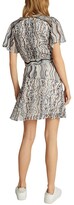 Thumbnail for your product : Reiss Mildred Pleat Detail Swirl Dress