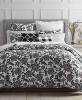 Thumbnail for your product : Charter Club LAST ACT! Damask Designs Black Floral 3-Pc. King Comforter Set, Created for Macy's