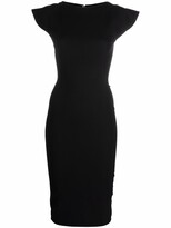 Thumbnail for your product : Rick Owens Cap-Sleeve Fitted Dress