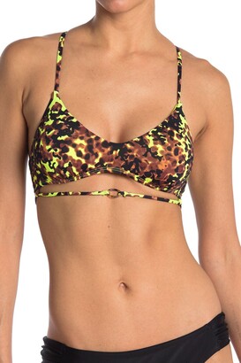 yellow bathing suit top