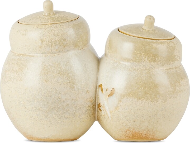 Daniel Cavey SSENSE Exclusive Off-White Mitosis Jars