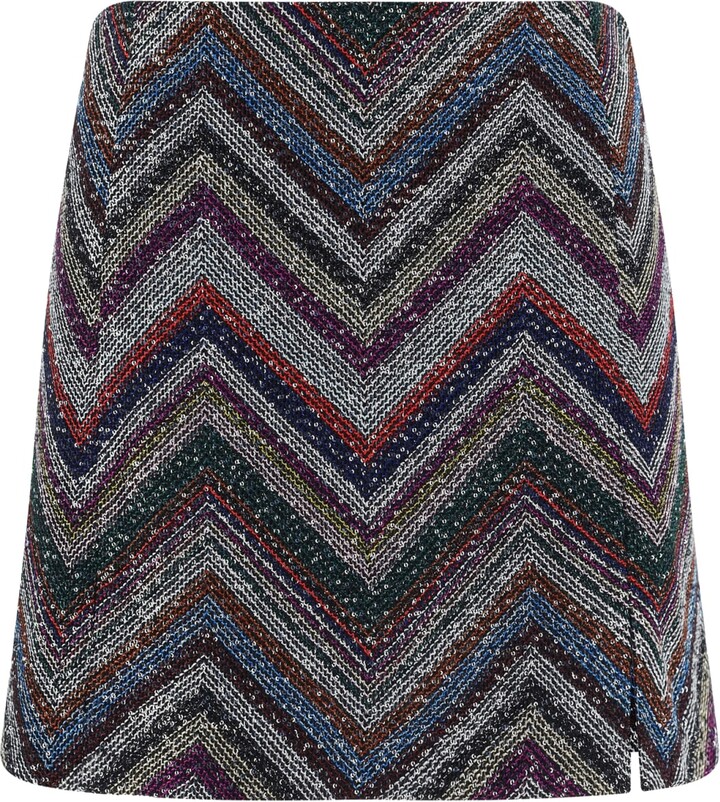 スカート MISSONI 'Caperdoni' skirt Multicolor Missoni Caperdoni Mini Skirt - ShopStyle