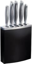 Thumbnail for your product : Russell Hobbs Galaxy 5-Piece Knife Block Set - Black/Stainless Steel