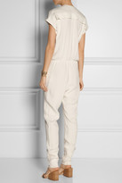 Thumbnail for your product : By Malene Birger Shreela wrap-effect stretch-crepe jumpsuit