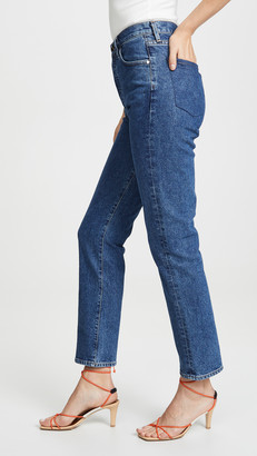 Gold Sign Benefit High Rise Relaxed Straight Jeans