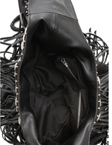 Thumbnail for your product : Simone Camille Studded Leather Fringe Bucket Bag