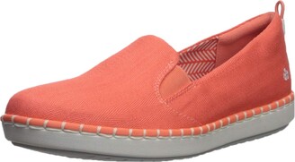 clarks shoes womens orange