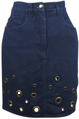 Moschino Blue Denim - Jeans Skirt for Women Vintage