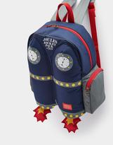 Thumbnail for your product : Joules 124479 Boys Rocketpack Rucksack in Rocket in One Size