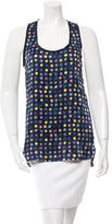 Thumbnail for your product : Adam Silk Sleeveless Top