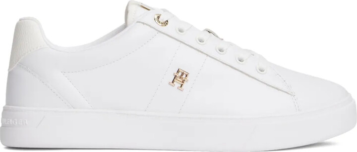 Tommy Hilfiger Logo-Detail Leather Sneakers