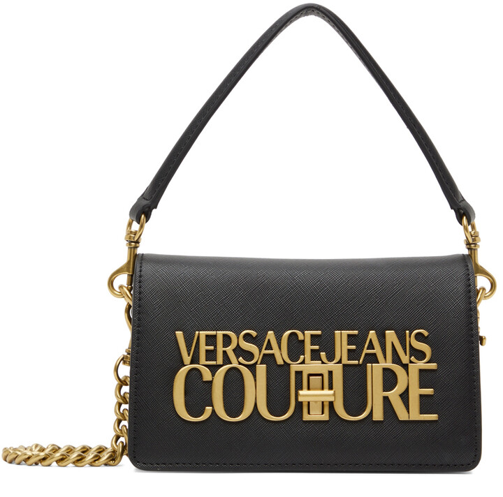 Versace Jeans Couture Black Women's Shoulder Bags | Shop the 
