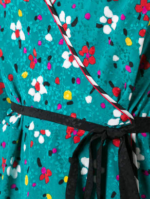 Marc Jacobs floral wrap dress