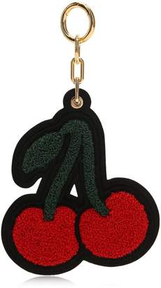 Chaos Bag Charm Chenille Red Cherry