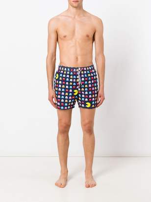 MC2 Saint Barth Pacman print swim shorts