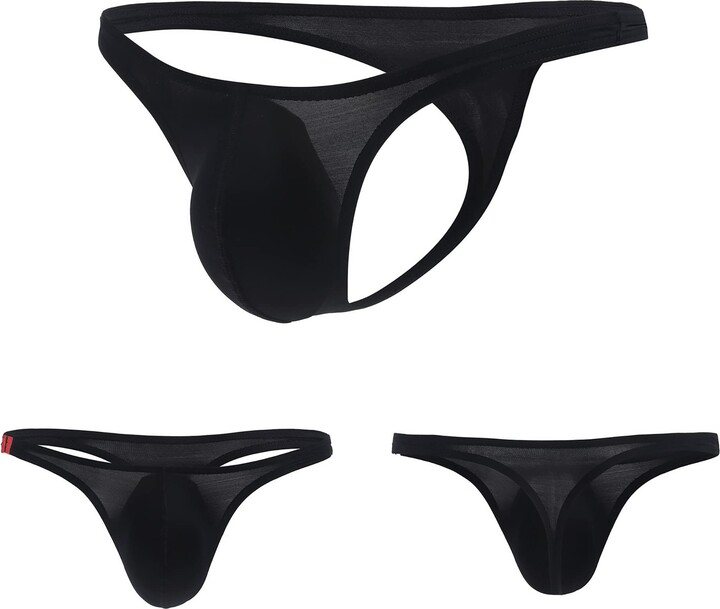 Faringoto Herren IcePouch Tanga - Atmungsaktive Unterwäsche G-String