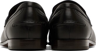 Brunello Cucinelli Black Glitter Loafers
