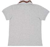 Thumbnail for your product : Gucci Kids' Dragon-Embroidered Cotton-Blend Polo Shirt