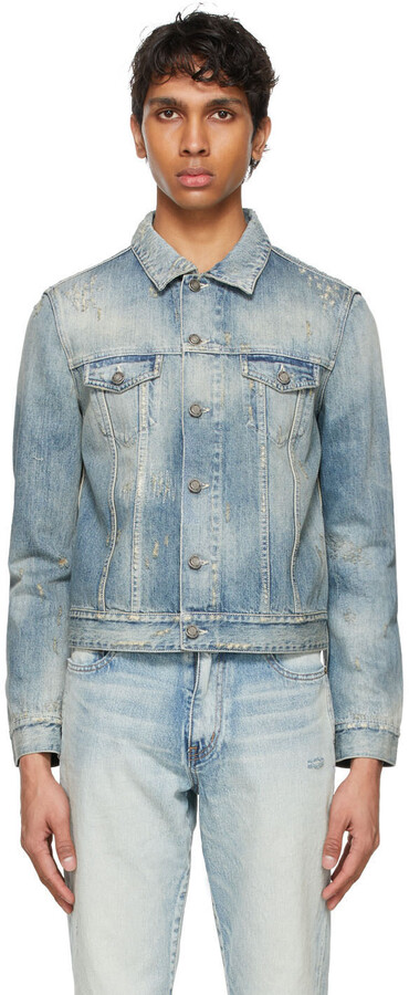 ysl denim jacket
