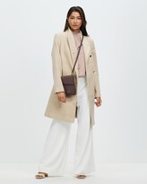 Thumbnail for your product : David Lawrence Women's Neutrals Coats - Natalie Houndstooth Coat - Size One Size, 12 at The Iconic