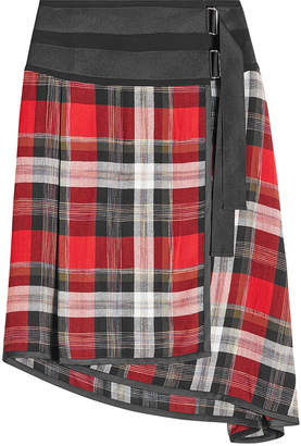 Public School Asymmetric Skirt with Virgin Wool