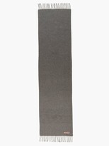 Thumbnail for your product : Acne Studios Canada Narrow Fringed Wool Scarf - Grey